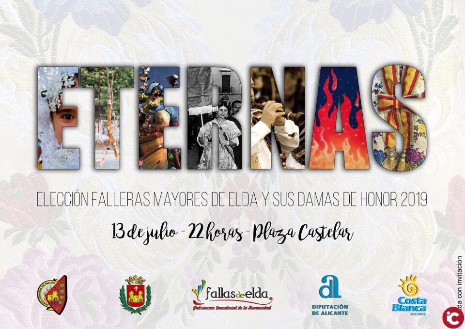 La Plaza Castelar de Elda acogerá la elección de las Falleras Mayores de Elda y sus Damas de Honor de 2019