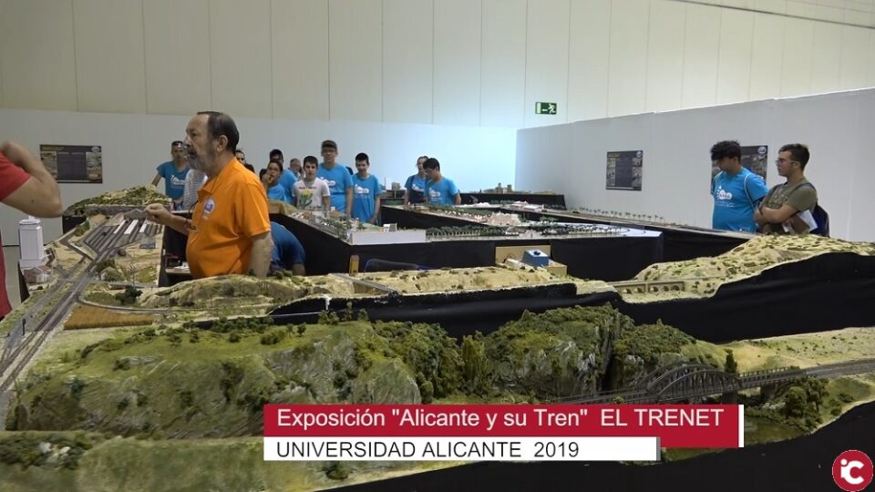 Exposición 'Alicante y su tren' en el MUA