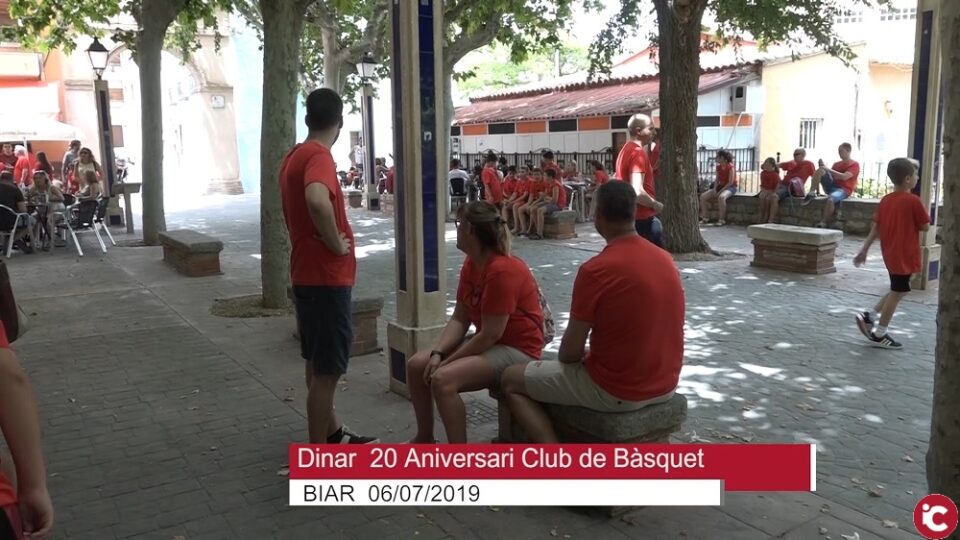 20 Aniversari del Club de Bàsquet de Biar