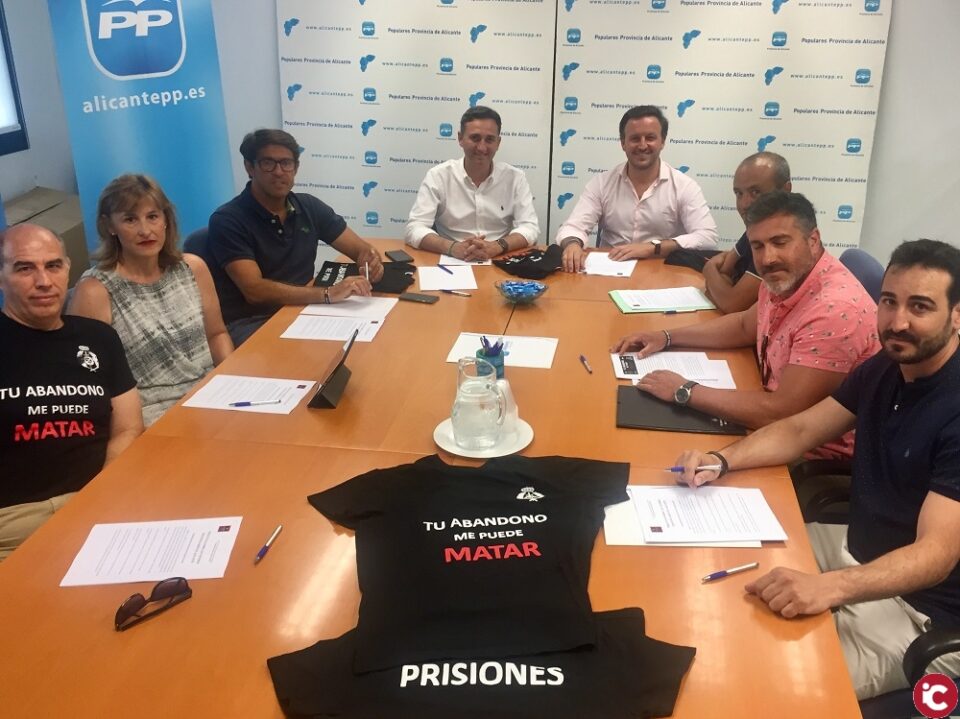 PP ALICANTE: El PP preguntará a Interior por el abando-no de las cárceles de la provincia
