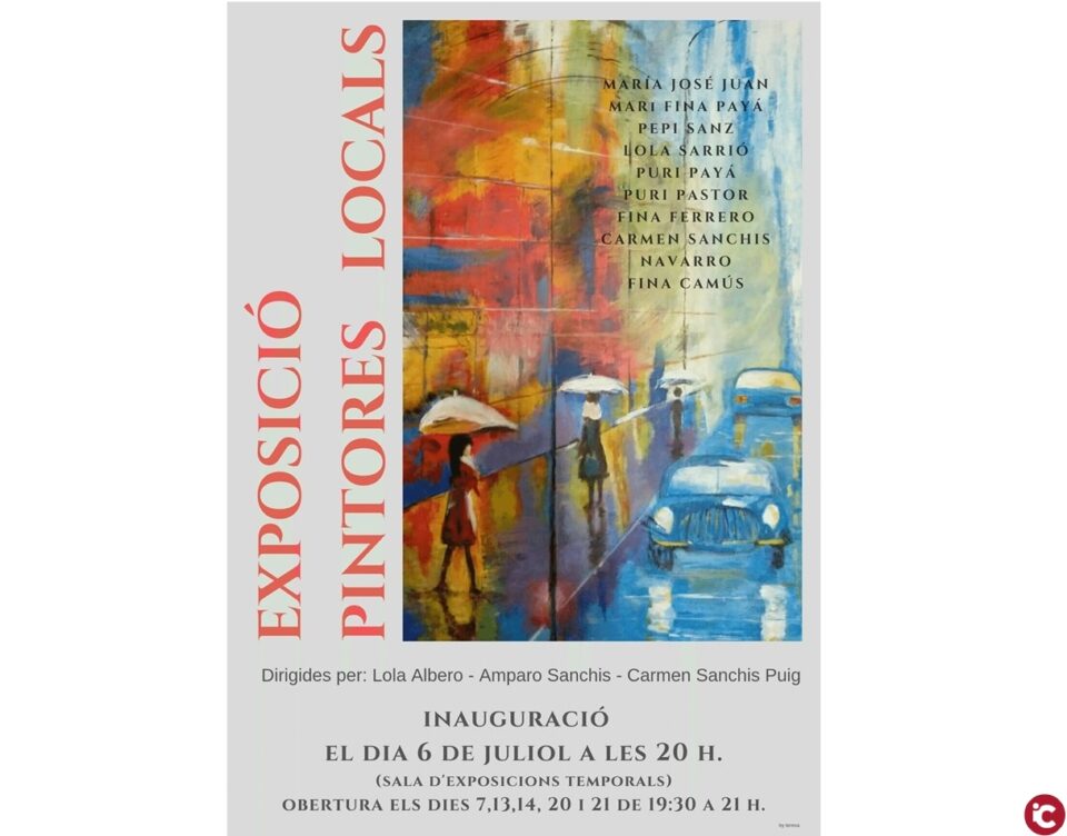 Inauguració exposició de Pintores Locals