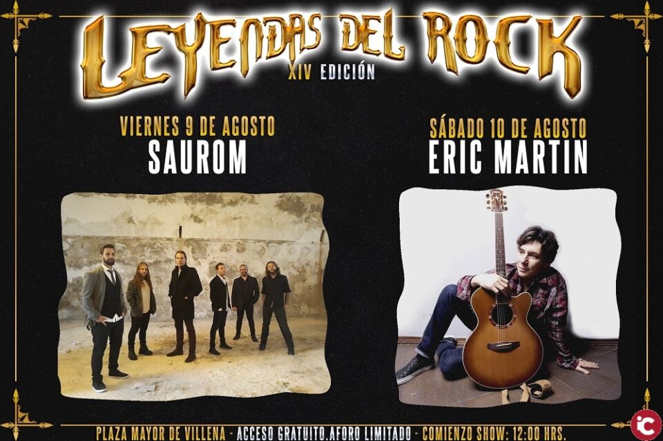 Saurom y Eric Martin