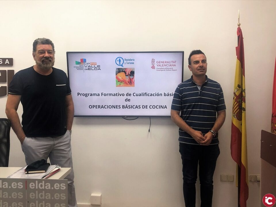 El CIPFP Valle de Elda incorpora un curso de Operaciones Básicas de Cocina a su oferta formativa