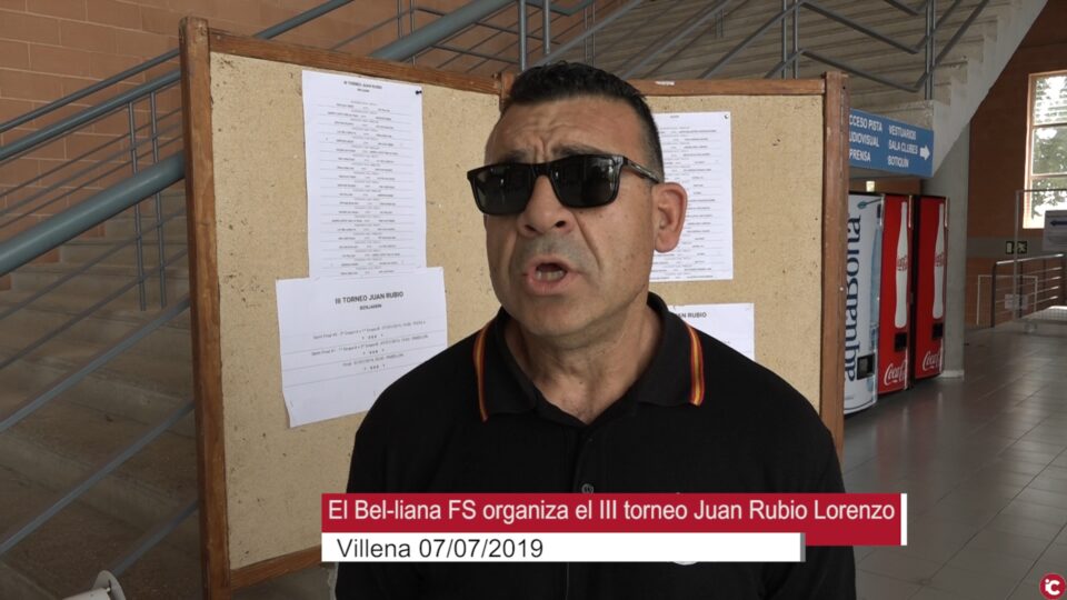 Torneo junior de fútbol sala Juan Rubio en el Polideportivo Municipal