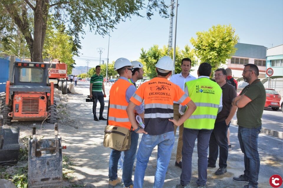 Comienzan las obras de modernización del Polígono Industrial Campo Alto de Elda