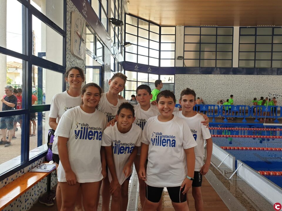 Autonómico Junior y absoluto y la fase inicial de los Jocs Esportius copan el fin de semana para el Club Natación Villena