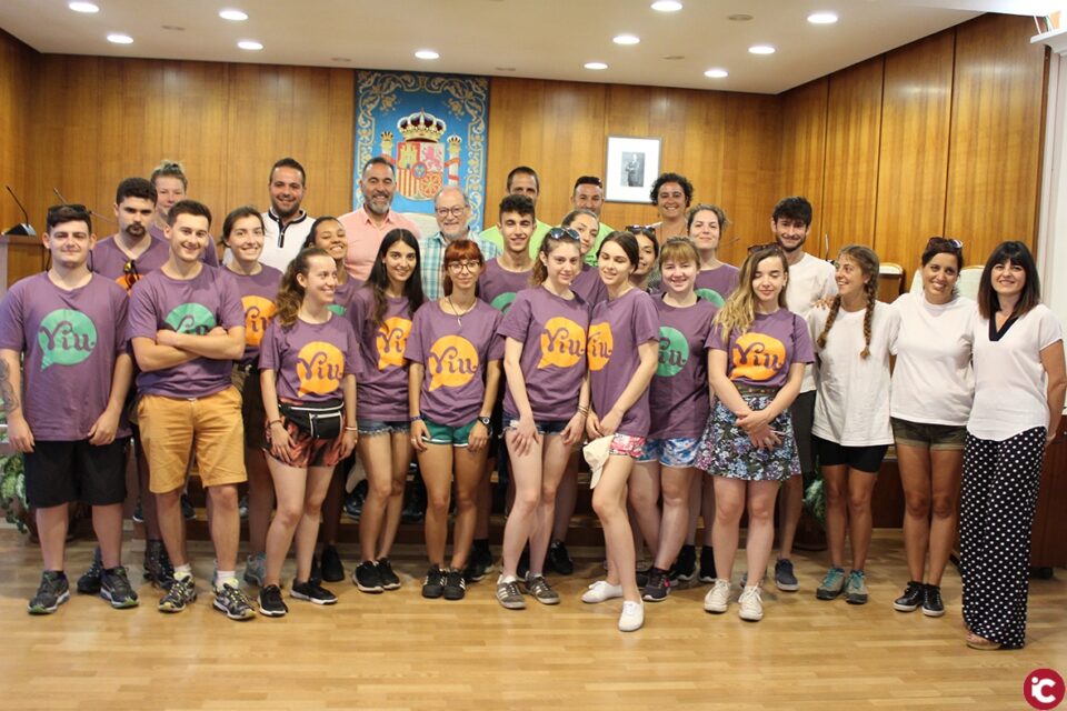 20 voluntarios en el Campo de Trabajo Internacional de Ibi