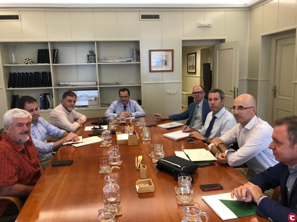 Reunión del Alcalde en el Ministerio de Fomento