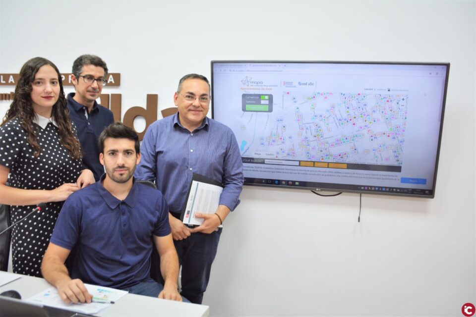 El Ayuntamiento de Elda presenta el Mapa del Comercio de Proximidad de la ciudad