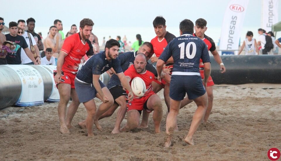 Els millors del "seven" es donen cita en el XXII Torneig Rugbi Platja Universitat d'Alacant