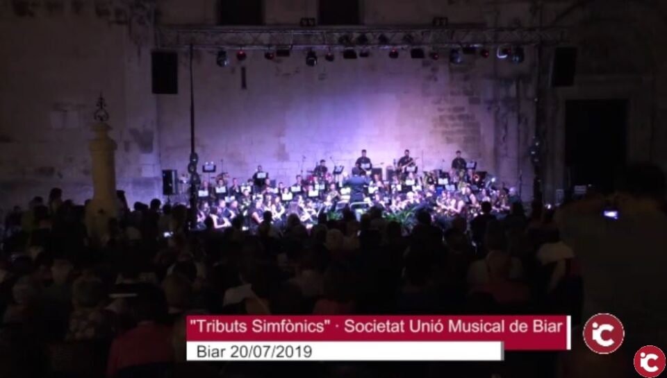 Concert Tributs Sinfònics per la Societat Unió Musical de Biar