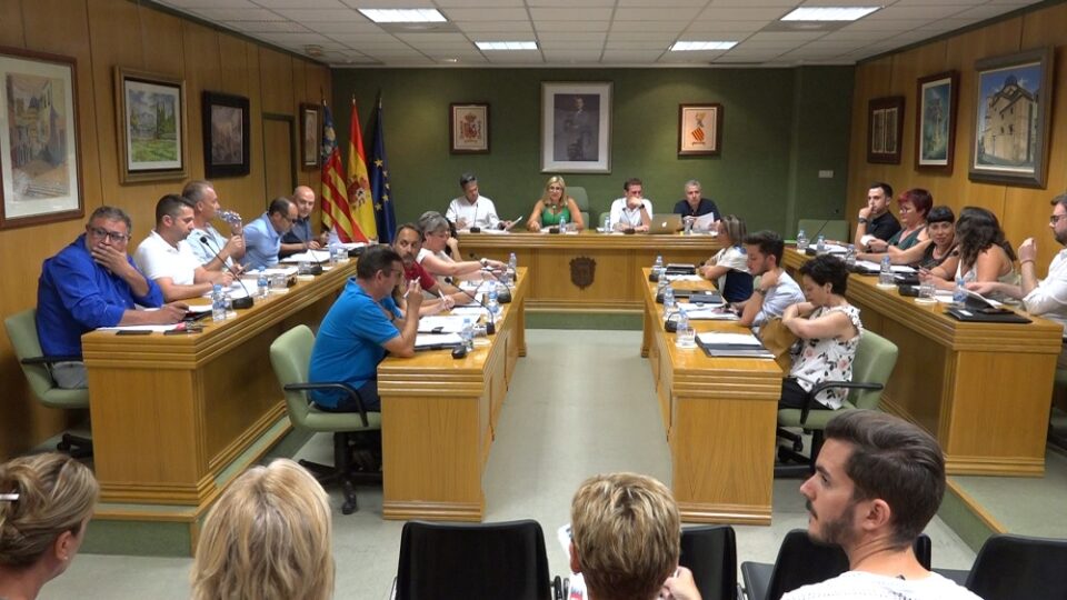 Pleno de julio en el Ayuntamiento de Petrer