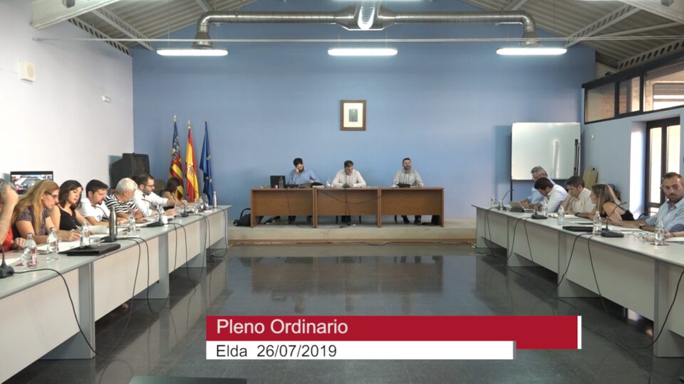 Pleno Ordinario del mes de julio