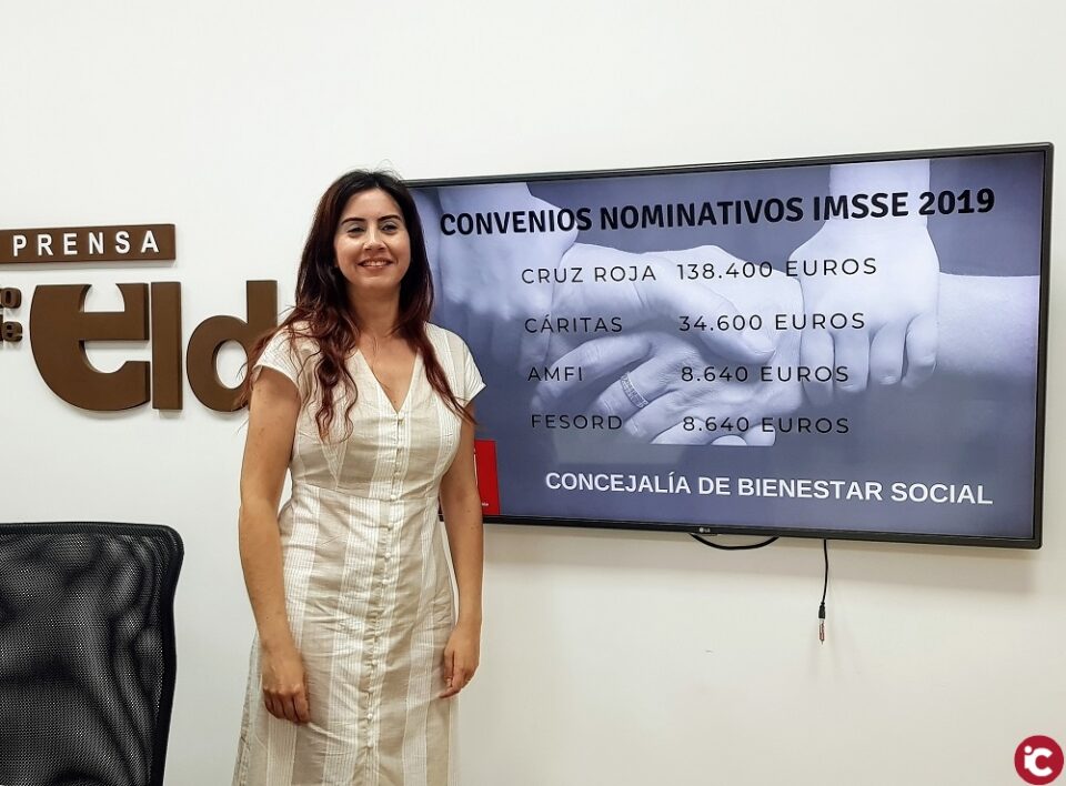 El Ayuntamiento de Elda aumenta por cuarto año consecutivo los convenios nominativos con las entidades y ONGs de la ciudad