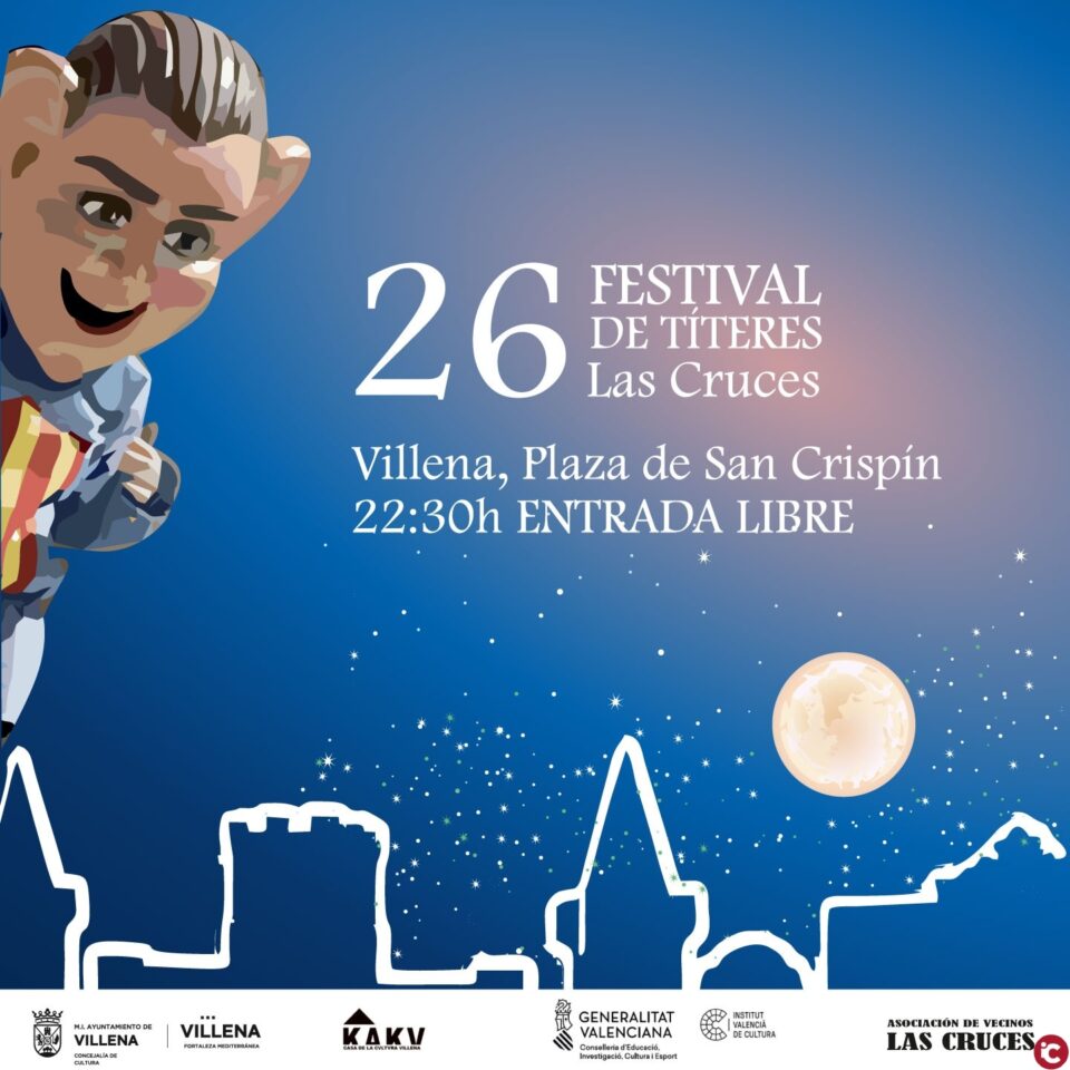 Hoy comienza el 26 Festival de Títeres Las Cruces