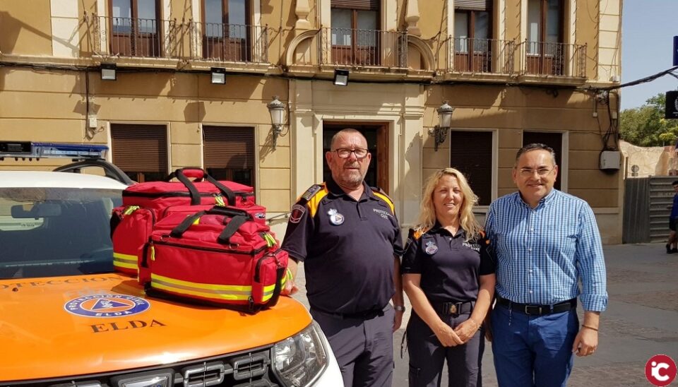 Seguridad Ciudadana adquiere dos botiquines de emergencia con material de primeros auxilios para Protección Civil