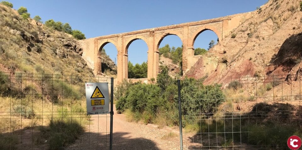 El Ayuntamiento de Aspe informa sobre las obras de Consolidación y Restauración del Acueducto de los Cinco Ojos