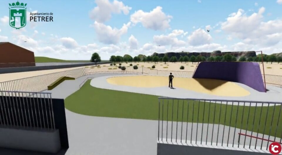 El Ayuntamiento de Petrer plantea una modificación del Skate Park a raíz de unas deficiencias surgidas en el proyecto inicial
