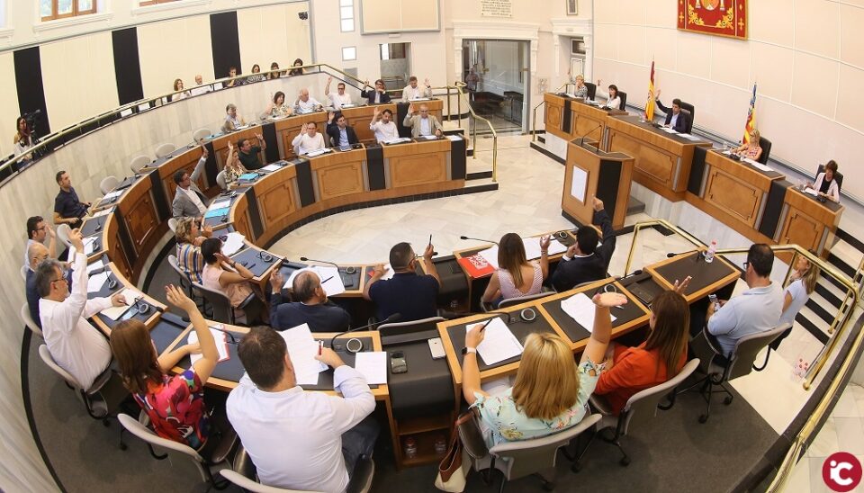 La Diputación de Alicante celebra su pleno de organización