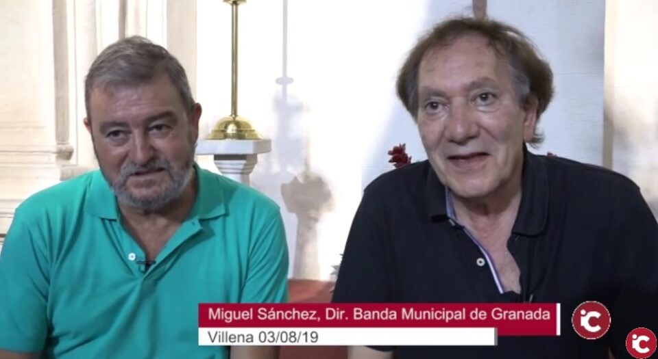 Visita del Director de la Banda Municipal de Granada