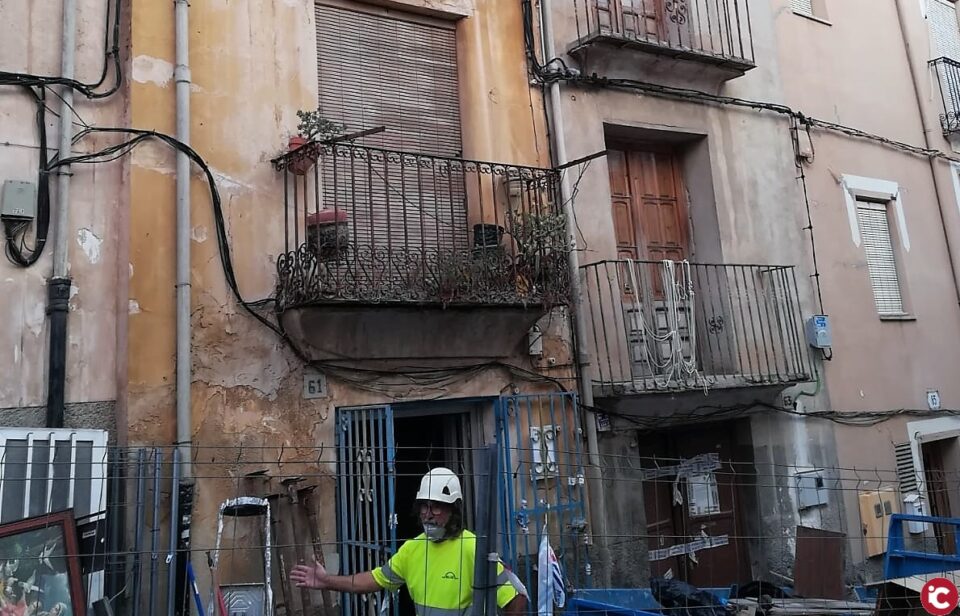 El Ayuntamiento se ve obligado a actuar en una vivienda en mal estado en el núcleo histórico