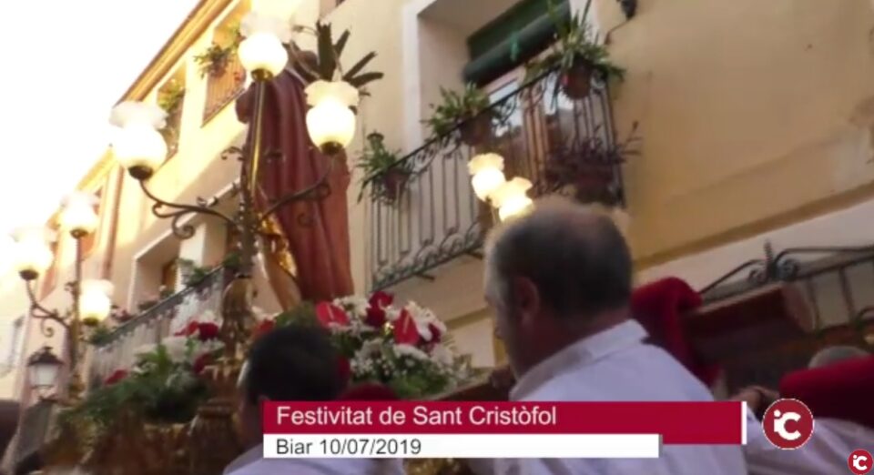 Celebració de la Festivitat de Sant Cristòfol 2019