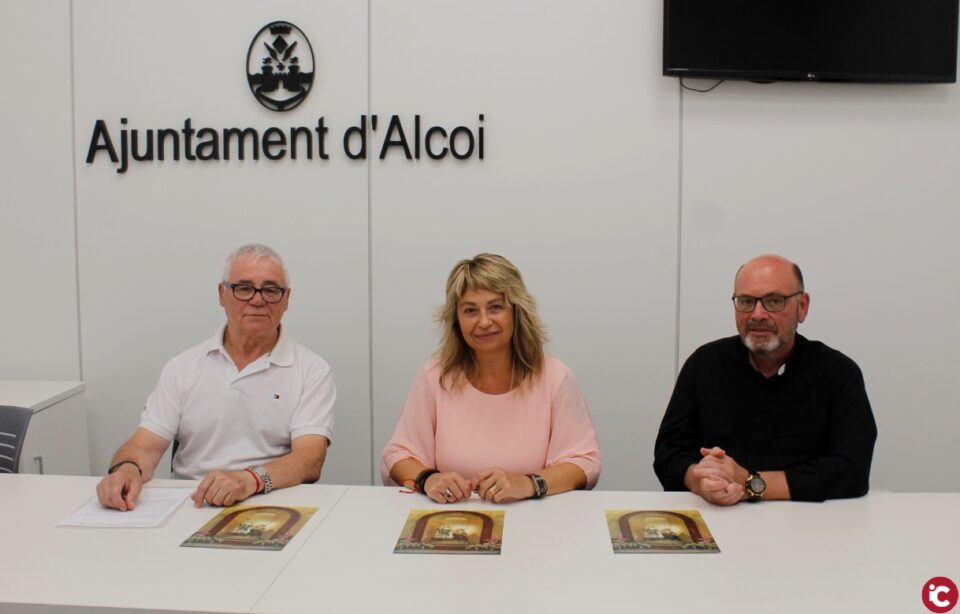 Homenatge del poble d´Alcoi a la seua patrona