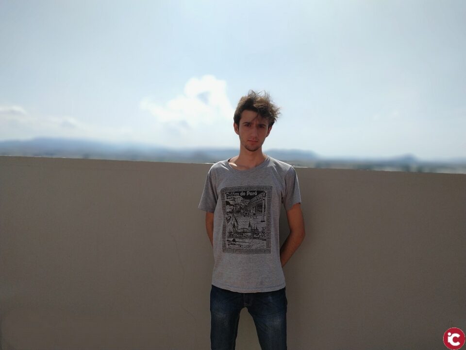 El alumno David Lázaro Pérez