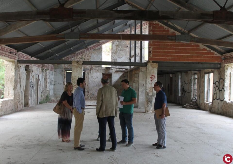 En marxa les obres de la fàbrica dels Solers per a crear un Centre d'Interpretació de