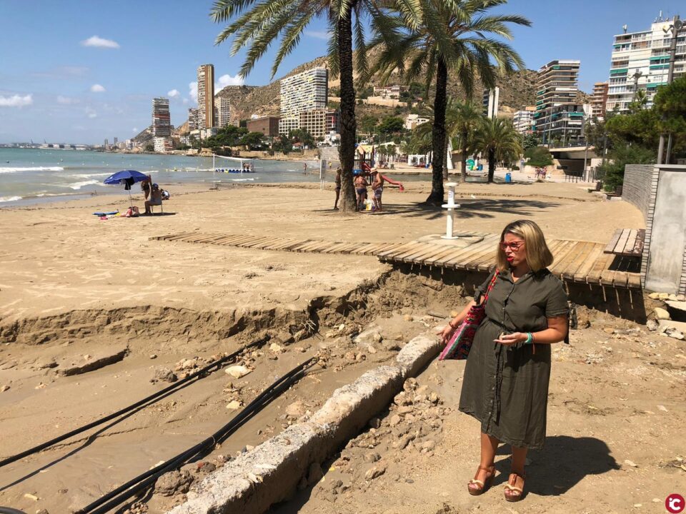 El Ayuntamiento de Alicante atiende más de 70 avisos a lo largo de la madrugada por el episodio de lluvias torrenciales