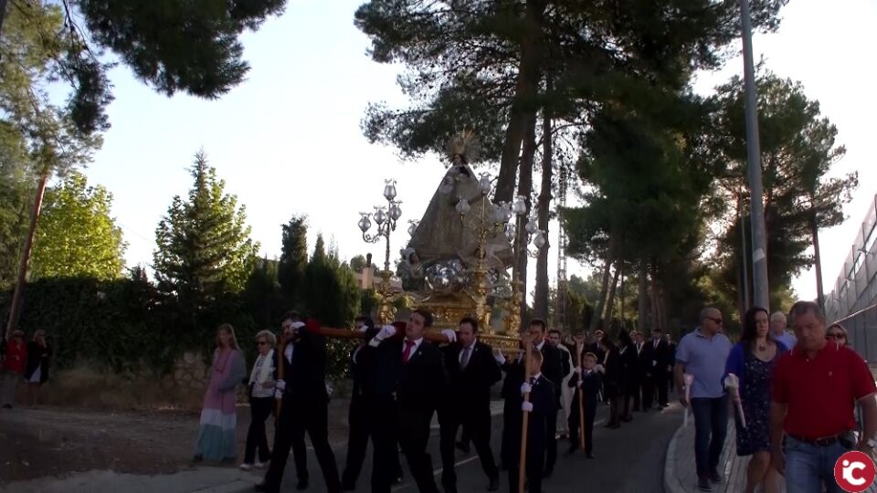 Processó de baixada de la Mare de Déu de Gràcia al Temple Parroquial