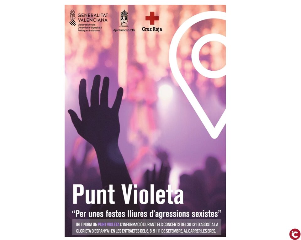 Ibi pone Puntos Violeta por unas fiestas libres de abusos