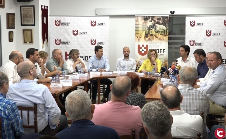 UNDEF. Rueda de prensa sobre la problemática de la pólvora en las Fiestas de Moros y Cristianos
