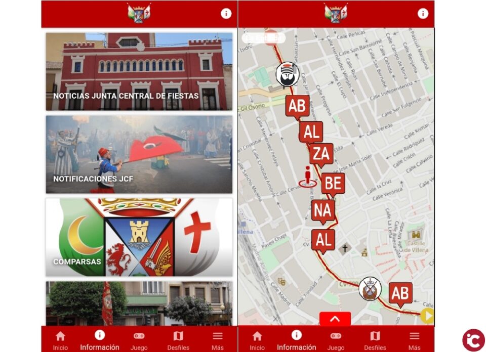 Novedades acerca de la App festera de la Junta Central de Fiestas