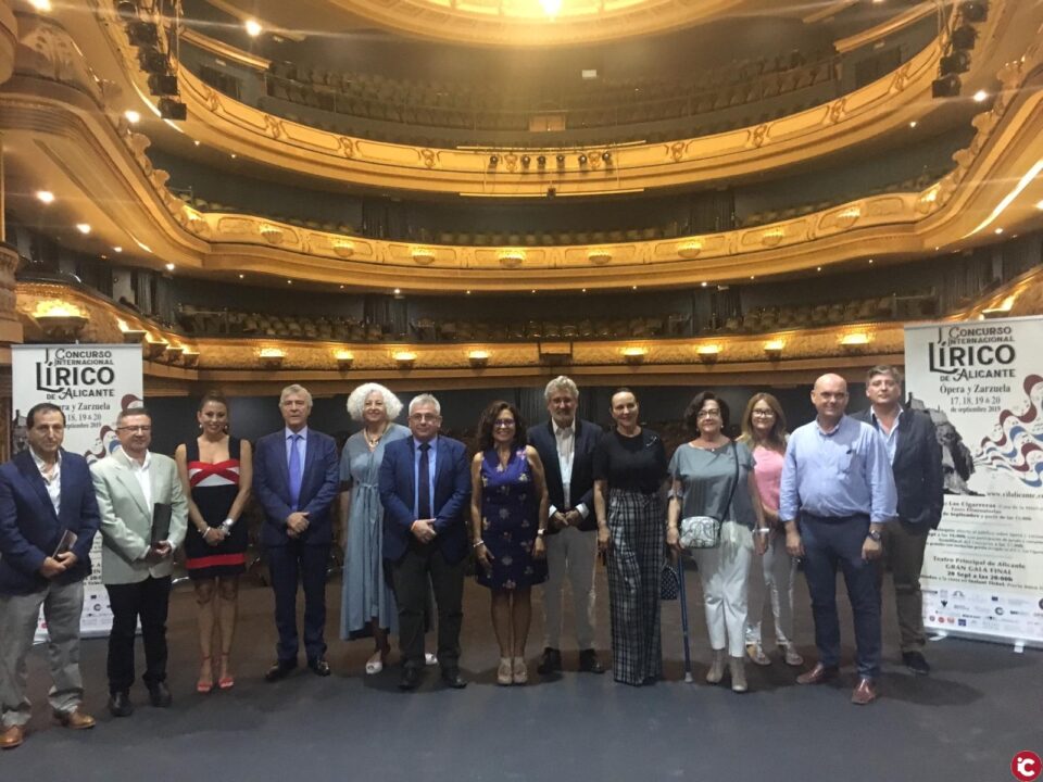 El Ayuntamiento organiza el I Concurso Lírico Internacional de Alicante