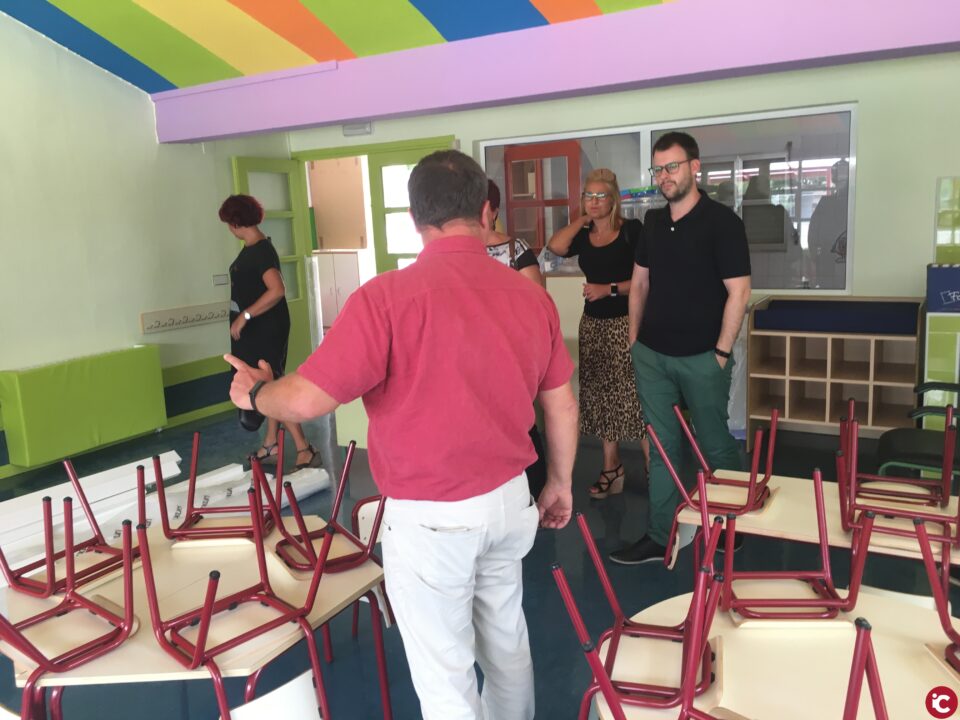 Petrer amplía su oferta de plazas públicas de Infantil de 2 años con dos nuevas aulas en los colegios Virrey Poveda y 9 dOctubre
