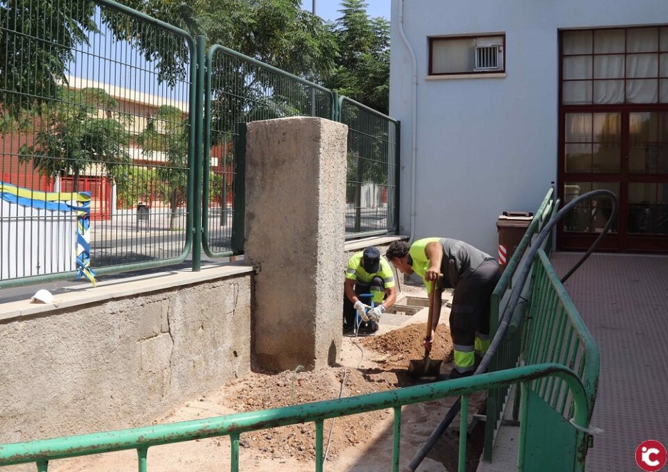 San Vicente pone a punto los centros escolares para el nuevo curso