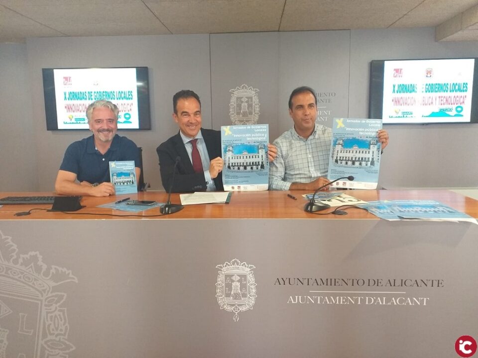 Alicante presenta las "X Jornadas de Gobiernos Locales"
