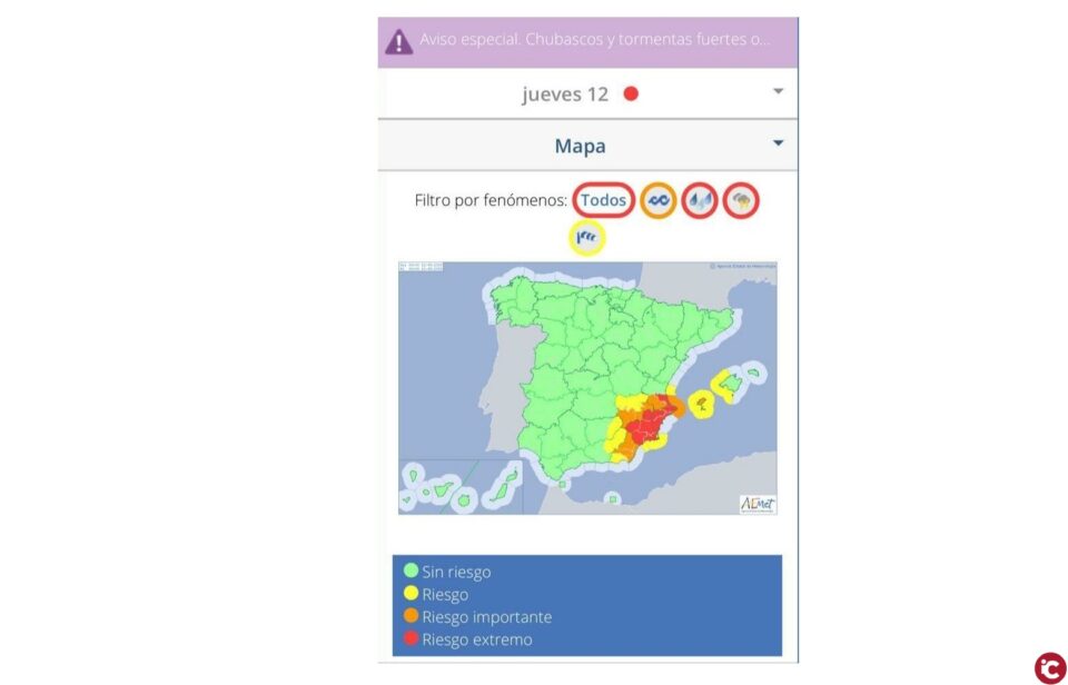 Cierre de los centros educativos