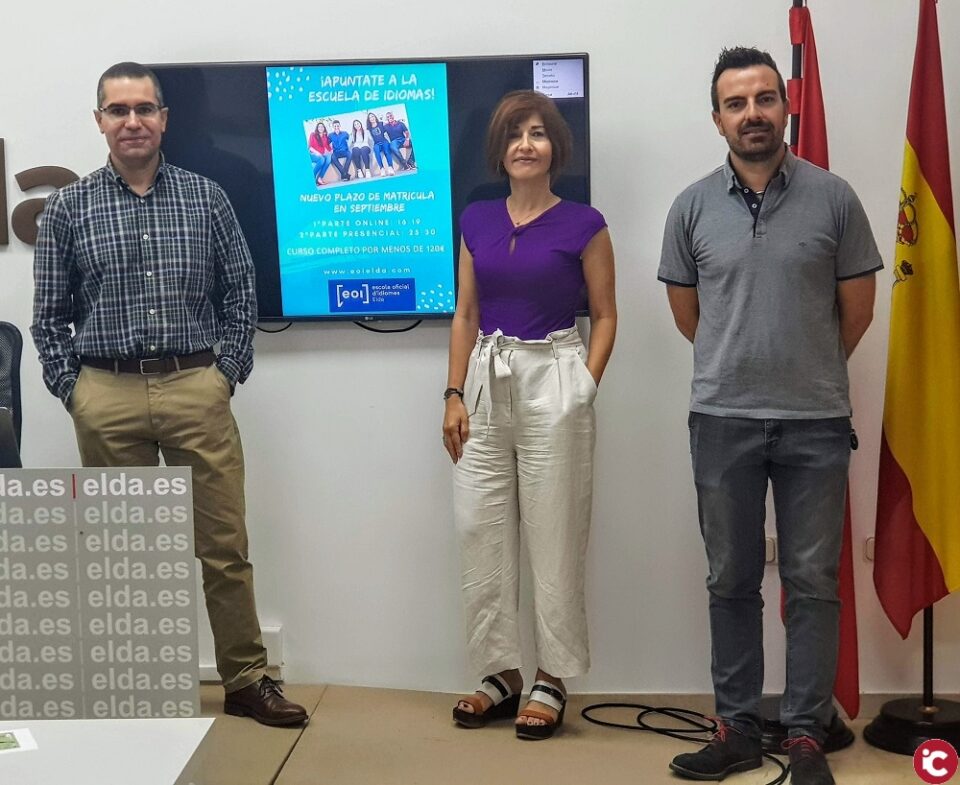 La EOI de Elda abre el periodo de matriculación online para el proximo curso con el nivel C1 de italiano y el desdoblamiento del C1 y C2 de inglés como novedades