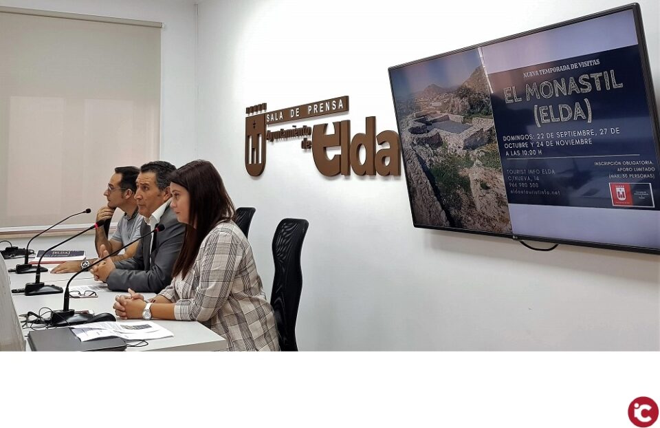 El Ayuntamiento retoma las visitas guiadas al yacimiento de El Monastil para poner en valor el patrimonio histórico eldense