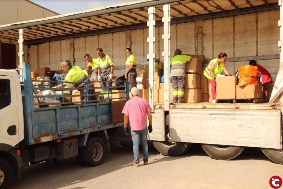 Cuatro toneladas de solidaridad