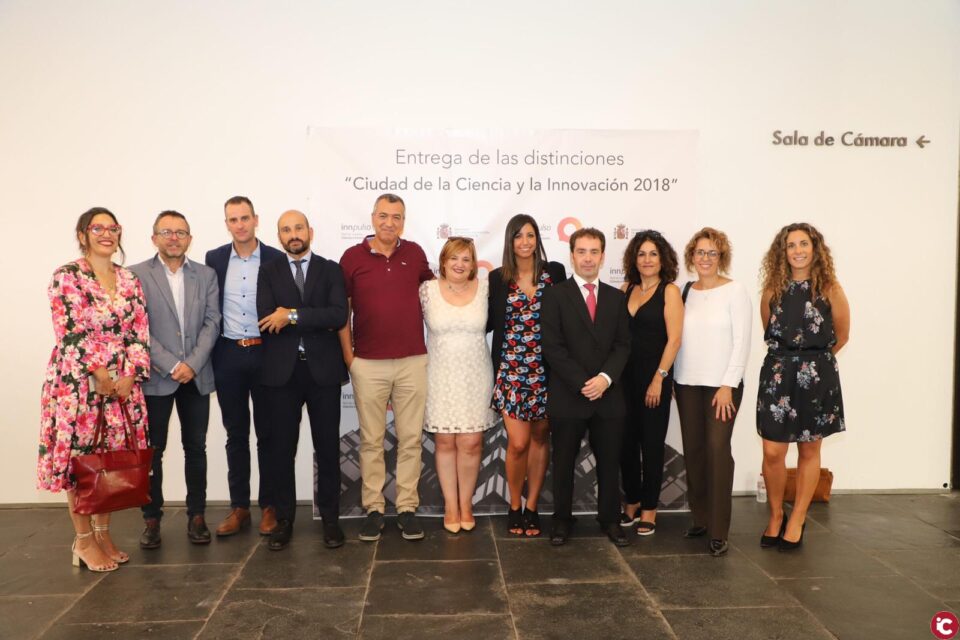 Villena presente en la entrega de distinciones de Ciudad de la Ciencia y la Innovación 2018