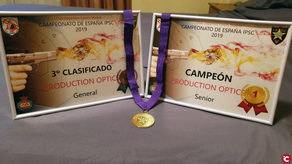 Vicente Esquembre CAMPEÓN DE ESPAÑA DE RECORRIDOS DE TIRO