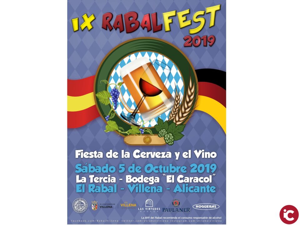 El próximo sábado 5 de octubre se celebrará la 9ª edición del Rabalfest