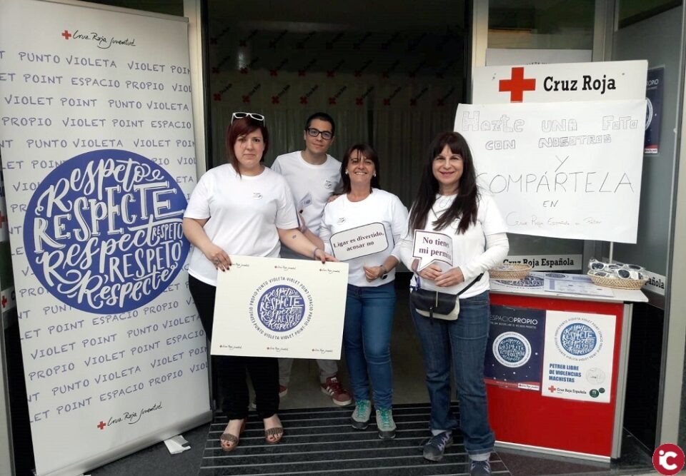 El Ayuntamiento de Petrer y Cruz Roja habilitan un Punto Violeta para luchar contra la violencia machista en las Fiestas Patronales