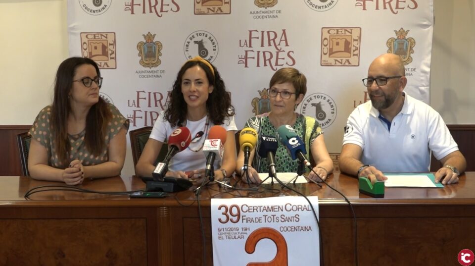 Cocentaina es prepara per a la Fira de Tots Sants 2019