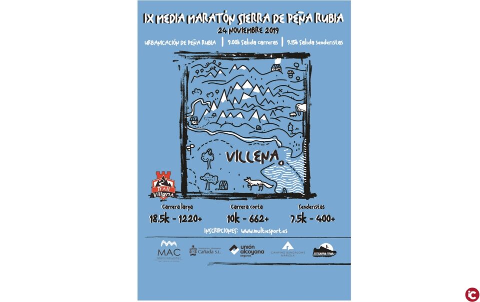 Media maratón de montaña en Peña Rubia