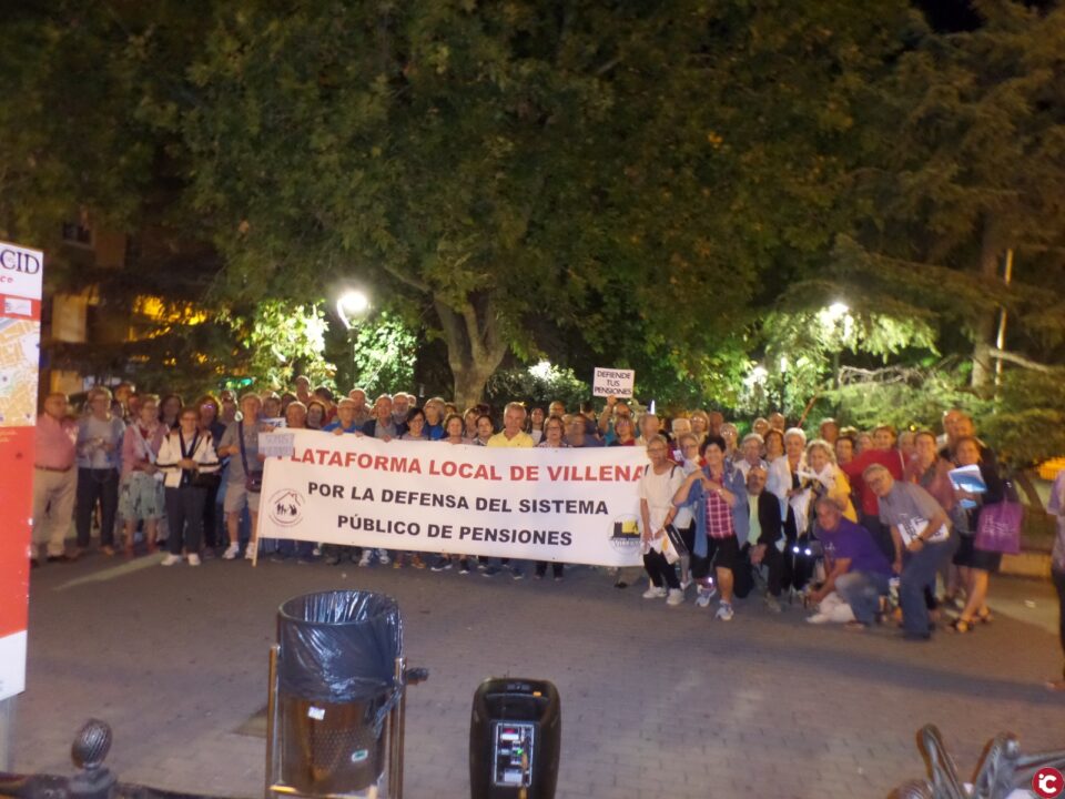 La Plataforma Local por la Defensa del Sistema Público de Pensiones invita a la movilización del día 16 de octubre en Madrid