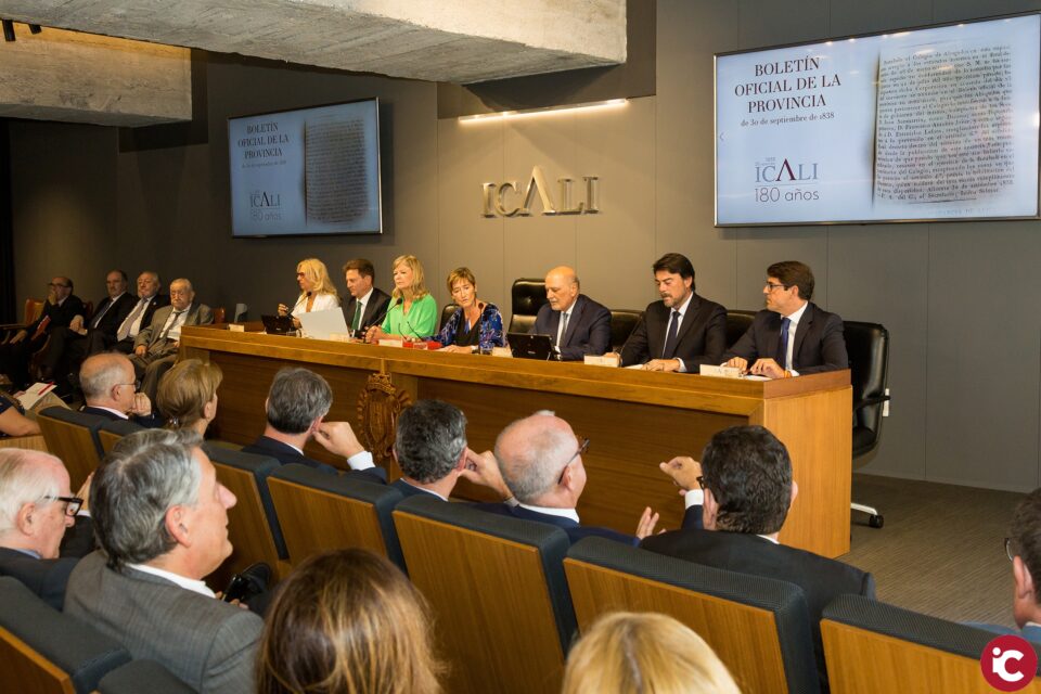 Amplia representación de Villena en la inauguración de la nueva sede del Colegio Abogacía de Alicante